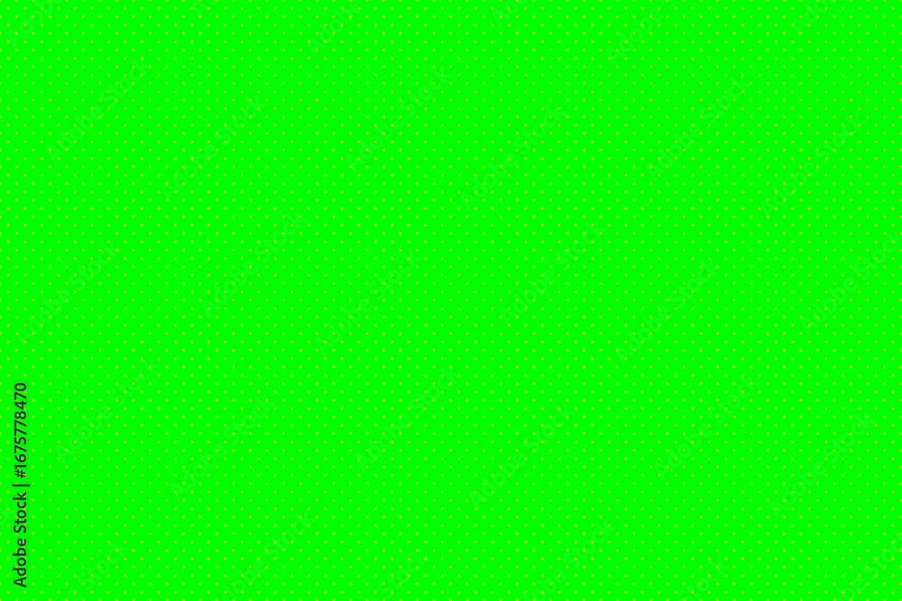 Poster green color background with chartreuse color dots for background