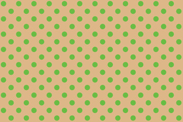 polkadot background colour Burlywood and Green
