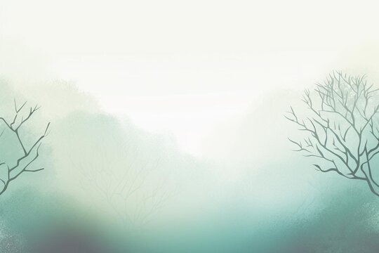morning in the forest