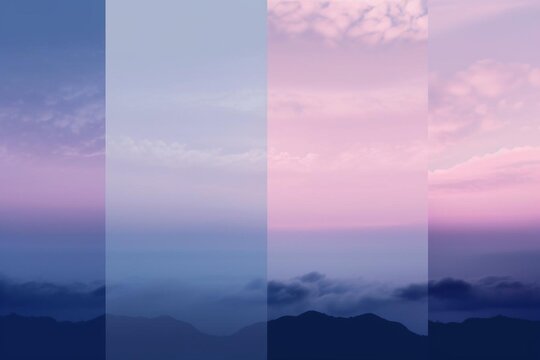 clouds in the sky