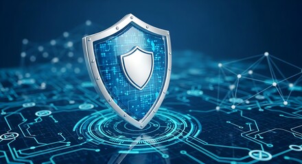 Digital Shield of Data Security.
