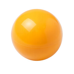 orange ping pong ball	