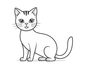 Fototapeta premium adult cat