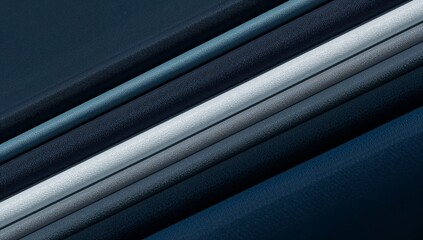 Abstract lines abstract shapes blue cylinders diagonal pattern macro design