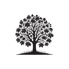 Chestnut tree Vector (2).eps