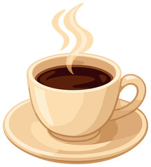 Coffee cup 3d icon set. featuring espresso, cappuccino, latte, steaming, and mug designs
