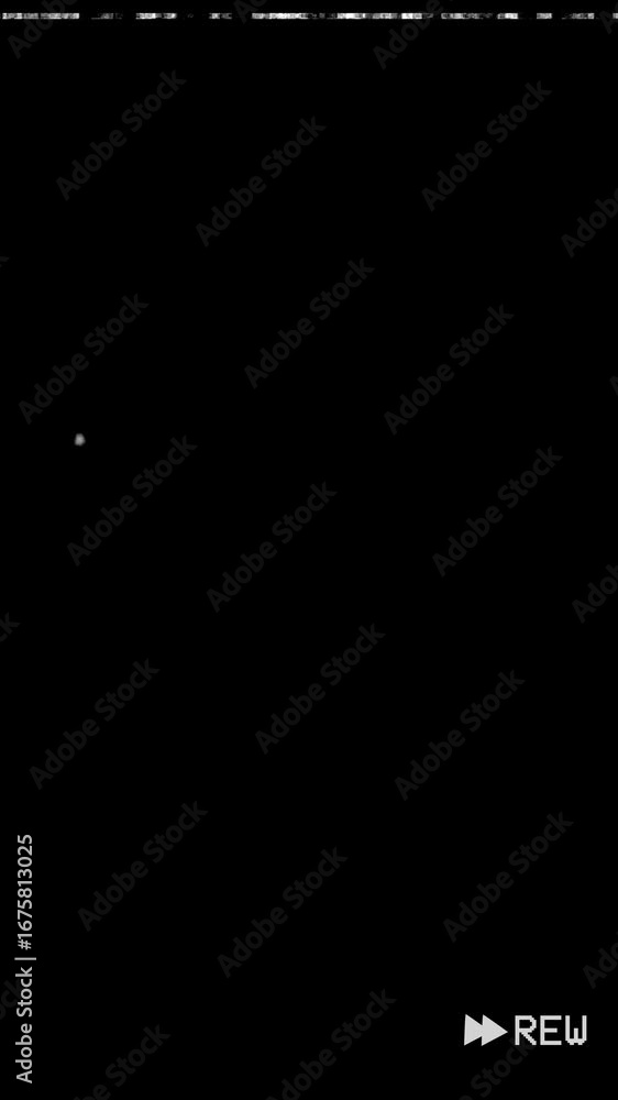 Poster analog vhs retro rewind static seamless 4k video background overlay loop. old tape cassette glitches