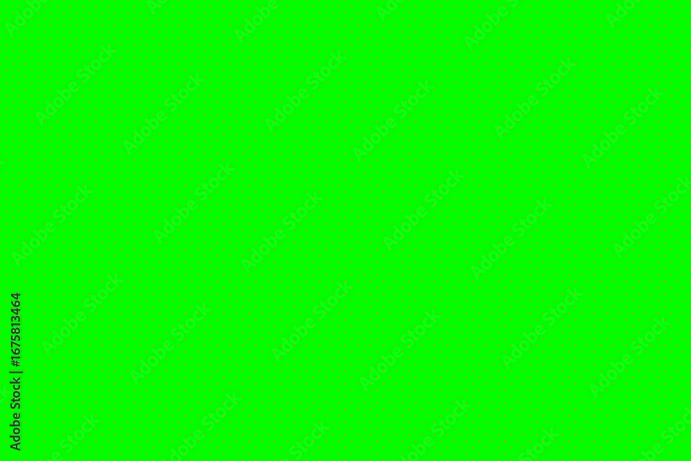 Poster chartreuse color polka dots on green color background for background