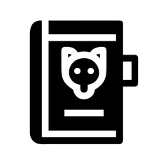 Human Animal Hybrid Mask Inside Journal Vector Outline Flat Glyph Minimal Editable Mythical Dream Design Icon Set