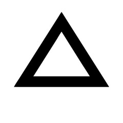 Triangle Border Icon Set | Decorative Geometric Minimal Frame Edge Design Collection