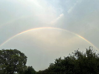rainbow in the sky