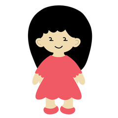 girl cute illustration