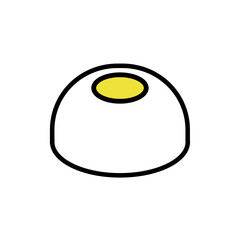 お店の呼び出しベル・ボタンのアイコン ベクターイラスト