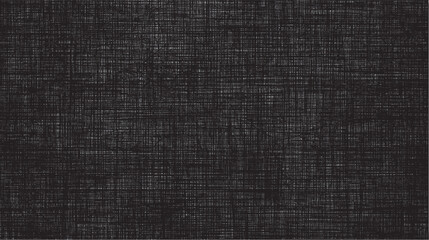 Dark grunge fabric texture background with abstract rough pattern for modern design. Black linen textile surface, cloth weave, fabric detail, textile pattern sample, abstract fabric art.