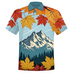 vector illustration of autumn leaves