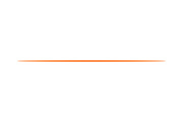 Thin horizontal orange line stroke design for dividers, underlines, borders, minimalist accents, posters, and digital layouts