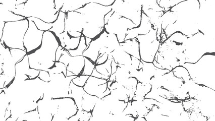 Distressed overlay texture in black and white vector grunge background abstract rough surface with vintage worn pattern illustration