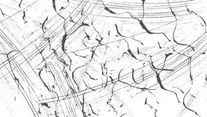 Fototapeta premium Rough black and white texture vector with distressed overlay grunge background abstract textured effect isolated on white background illustration