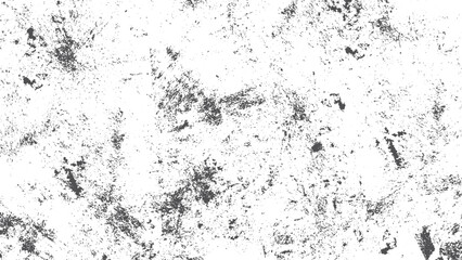 Black Isolated Grunge Texture Vector for Abstract Background