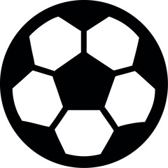 Fototapeta premium football flat vector icon