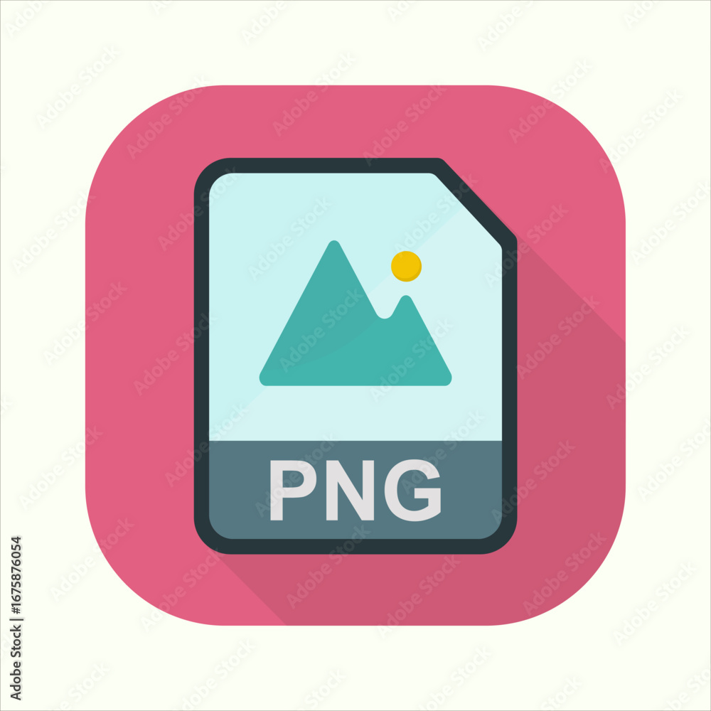 Poster illustration of a png icon. icon related to design elements. suitable for web site, app, user interf
