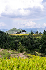 landscape in the mountains