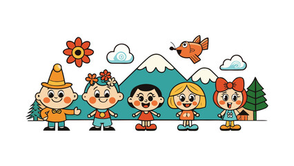 kids playing outside 