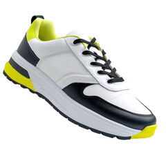 Sports shoes side view, isolated on white isolated on transparent background