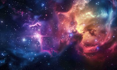 Nebulae are glowing clouds of dust, gas, and plasma in space.
