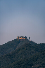 Obraz premium sunset in the mountains