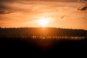 Sunset on Cape Breton Island