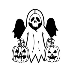 Halloween element set