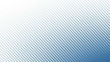 Steel Blue Halftone Abstract Background with Modern Gradient Dots and Stylish Geometric Texture Design