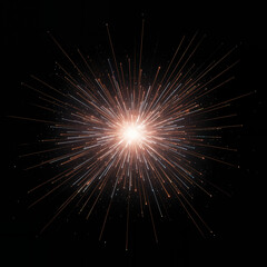 Kinetic Energy Trails in Abstract Nebula. Ideal for technology, science, space, or motion concepts.