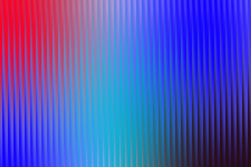 Obraz premium Red Blue and Teal Gradient with Vertical Ribbed Texture Background abstract