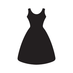 wedding dress isolated on white