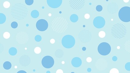 Cute and pop polka dot background