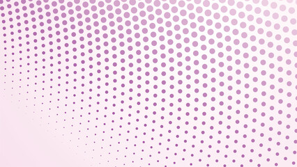 Lavender Purple Halftone Abstract Background with Gradient Dots Pattern for Modern Digital Design