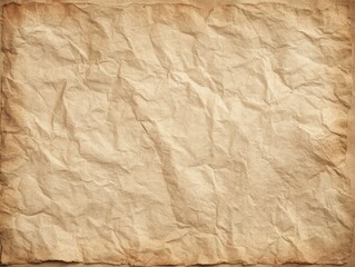 Obraz premium Aged, crumpled parchment paper texture (1)
