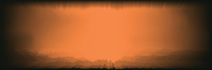Monochrome Gradient Texture with Vertical Streaks with orange color.