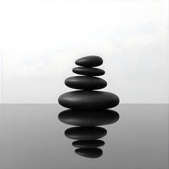 Zen Stones Minimal Balance
