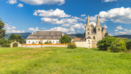Spisska Kapitula, an ecclesiastical town in region of Spis in Slovakia, Europe. Picturesque...
