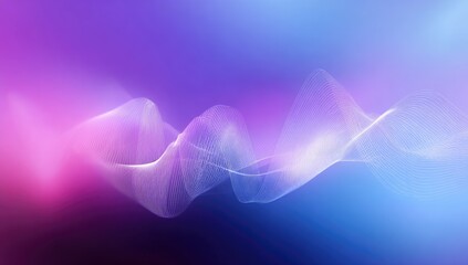 Fototapeta premium Abstract, vibrant, flowing lines