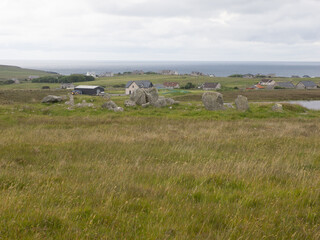 Steinacleit, en Lewis & Harris, Islas H&eacute;bridas, Escocia