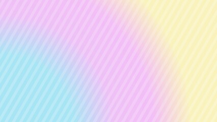 Gradient and striped simple and cute background