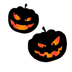 halloween pumpkin vector illustration
