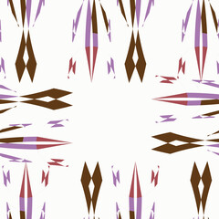 set of colorful abstract arrows