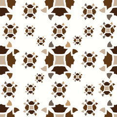 seamless pattern with skull