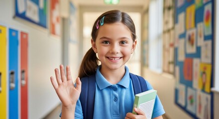 portrait of a young student