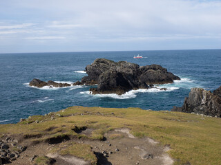 Acantilados de Butt of Lewis, en Lewis & Harris, Islas Hébridas, Escocia